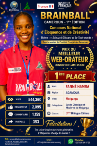 Prix National du Meilleur Web-orateur Brainball Cameroun Eloquence