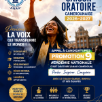 Recrutement Promotion 9 de l'Académie Nationale d'Art Oratoire du Cameroun